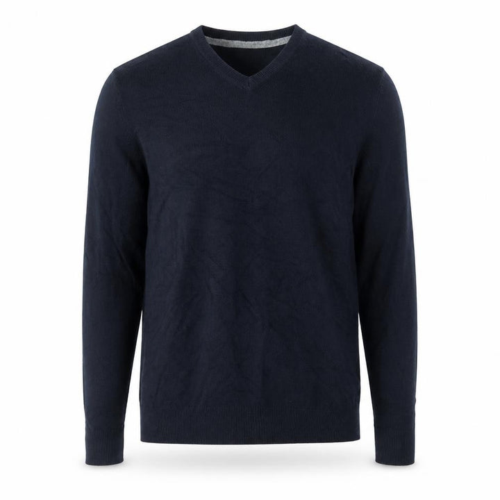 Debenhams Men’s Blue V-Neck Long Sleeve Pullover Jumper S Regular