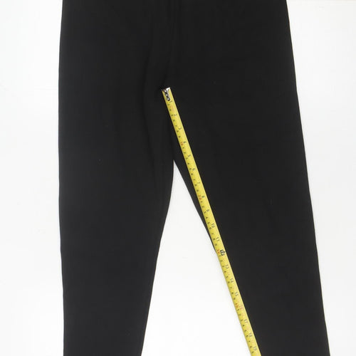 Marks and Spencer Women’s Black Size 14 Jersey Stretch Leggings