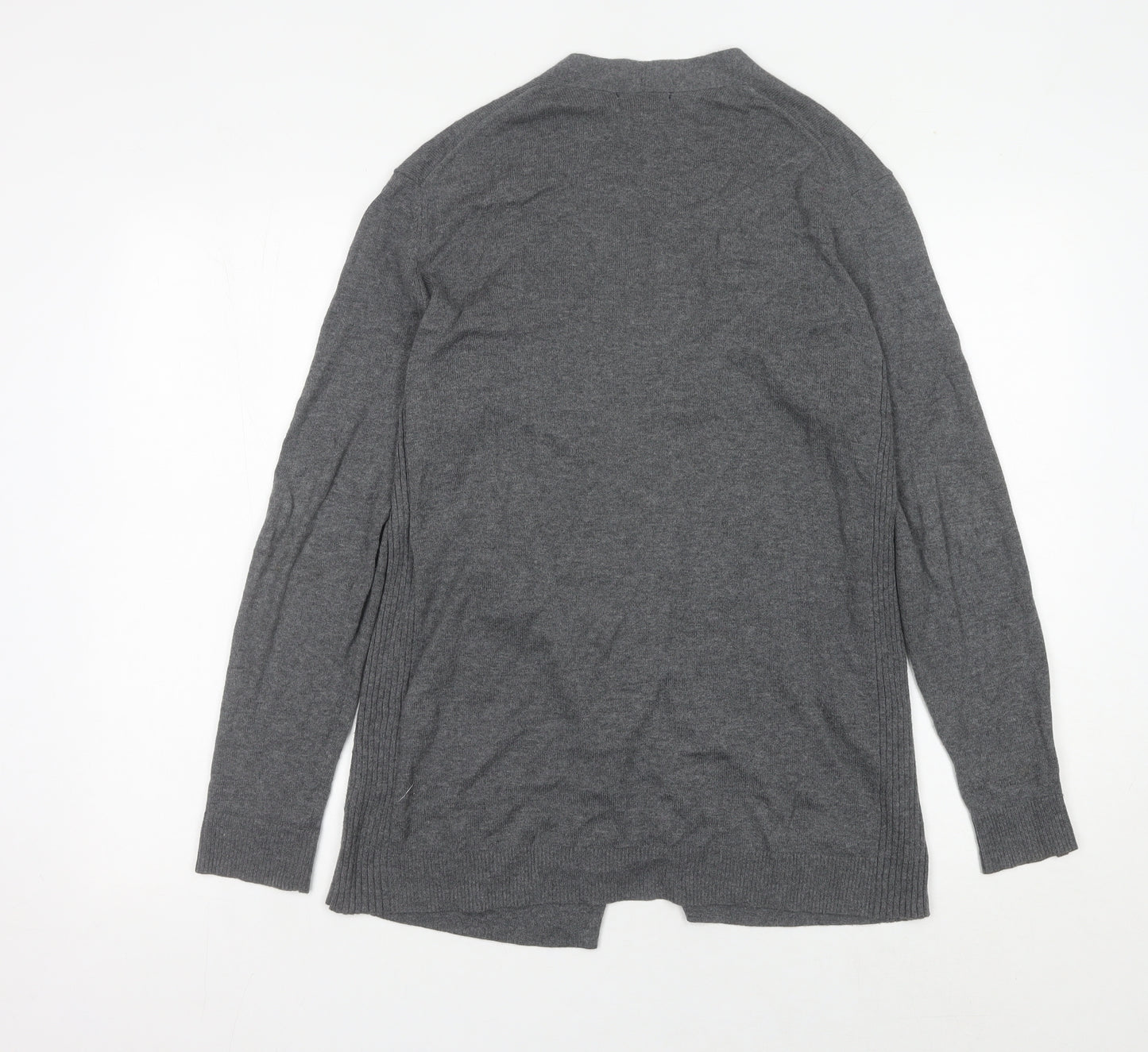 Gap Women’s Grey Long Sleeve Knit Cardigan Size L Cotton Blend