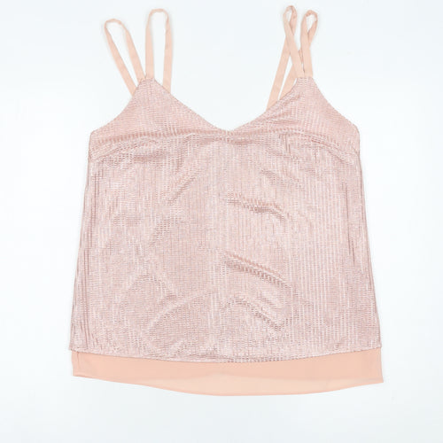 Next Women Pink Size 14 Camisole Sleeveless Summer Blouse