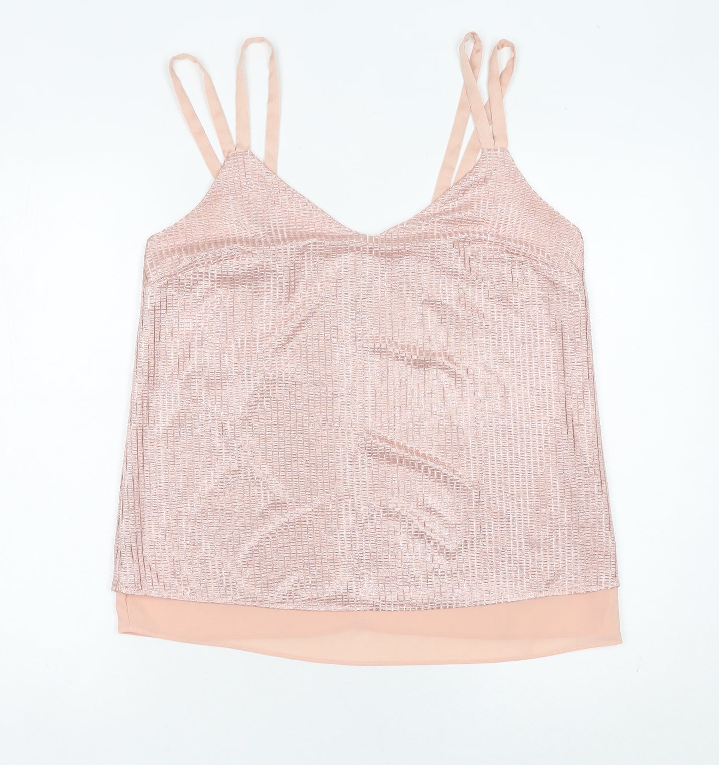 Next Women Pink Size 14 Camisole Sleeveless Summer Blouse
