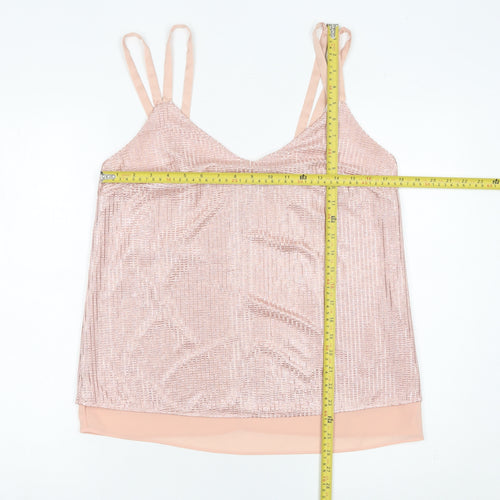 Next Women Pink Size 14 Camisole Sleeveless Summer Blouse