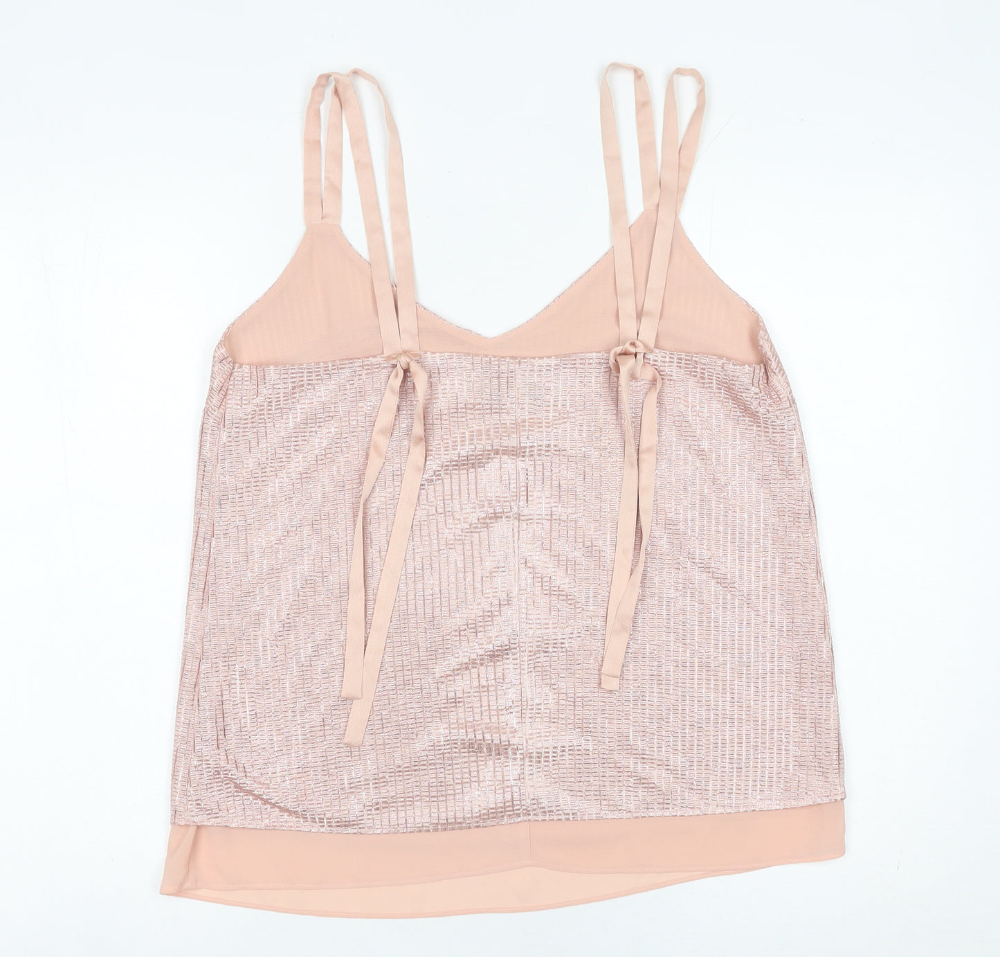 Next Women Pink Size 14 Camisole Sleeveless Summer Blouse