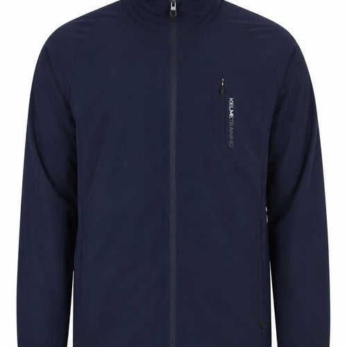 Kelme Men's Blue S Track Jacket Full Zip Stand-Up Collar 95cm Chest