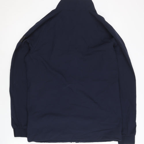 Kelme Men's Blue S Track Jacket Full Zip Stand-Up Collar 95cm Chest