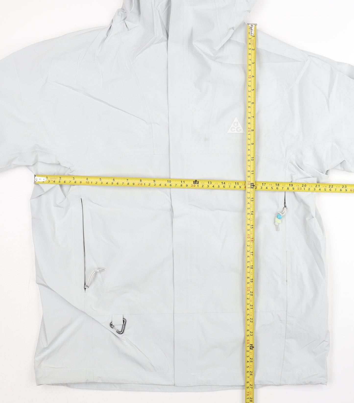 Nike ACG Men’s Grey Storm-FIT Hooded Waterproof Outdoor Jacket M