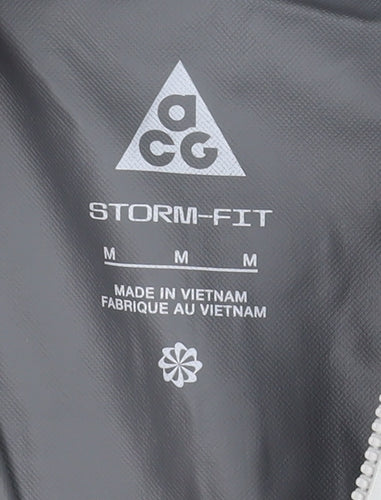 Nike ACG Men’s Grey Storm-FIT Hooded Waterproof Outdoor Jacket M
