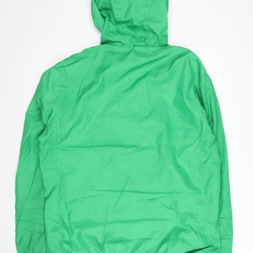 Puma Men's Green 2XL Windbreaker Hooded Lightweight Jacket