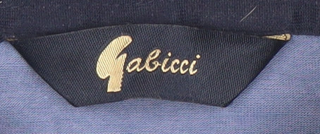 Gabicci Men's Blue Medium Short Sleeve Polo Shirt with Pocket