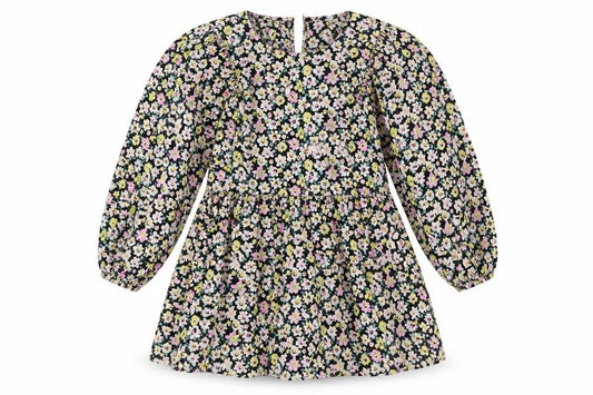 Next Girls Multicoloured Floral A-Line Dress 12 Years Long Sleeve