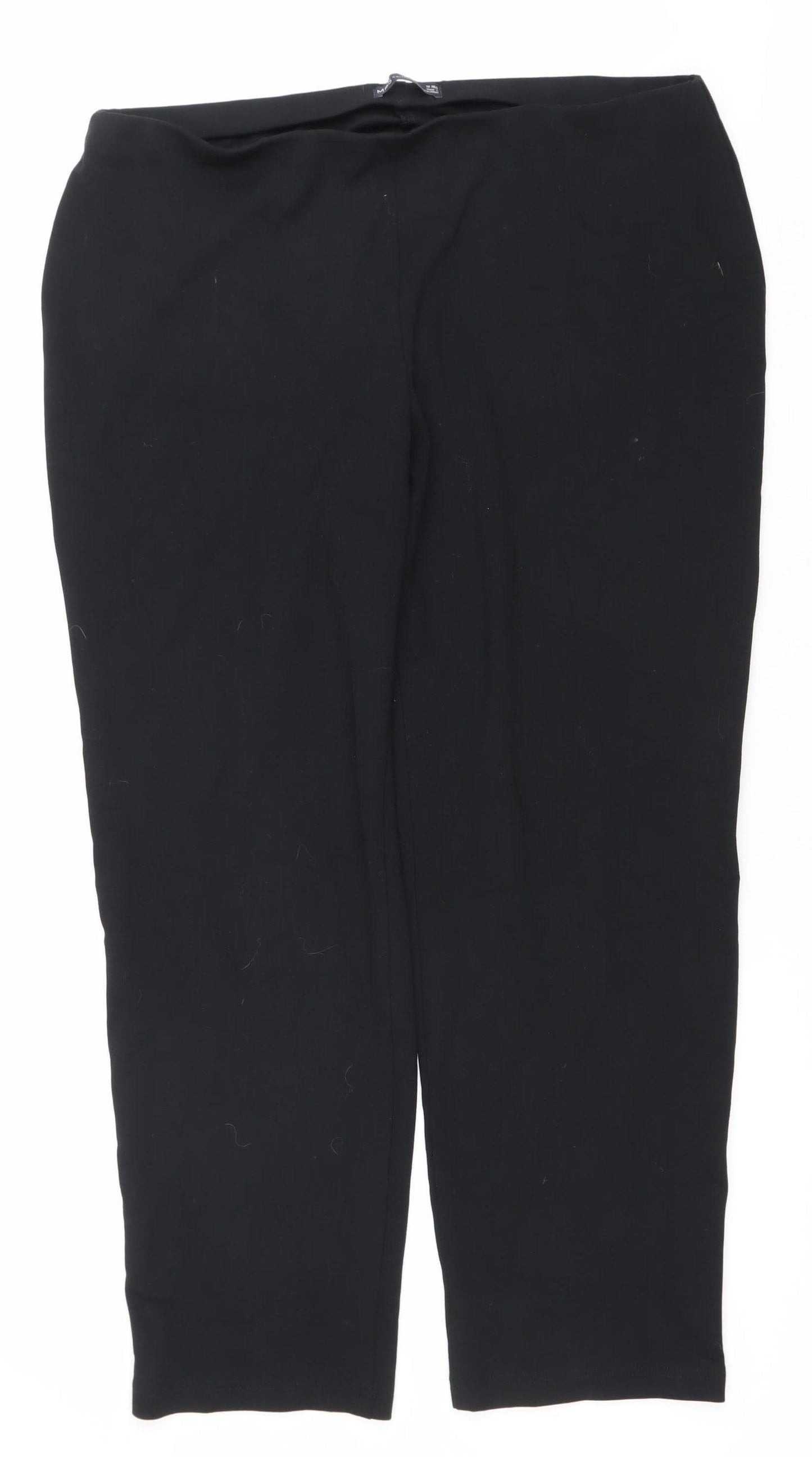 Marks and Spencer Women’s Black Trousers Size 18 Polyester Blend
