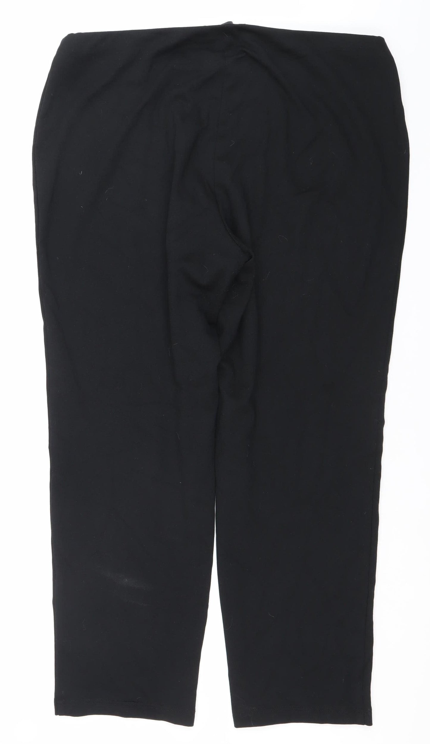 Marks and Spencer Women’s Black Trousers Size 18 Polyester Blend