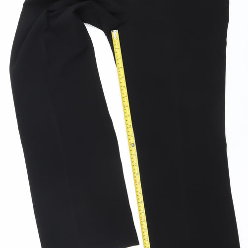 Verse Women’s Black Dress Pants Size 12 Straight Leg Mid Rise