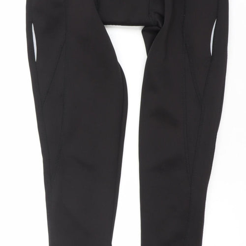 Muddyfox Women’s Black Padded Cycling Stirrup Leggings Slim Fit