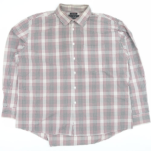 Isobel Kristel New York Men’s Multicoloured Check 2XL Long Sleeve Shirt