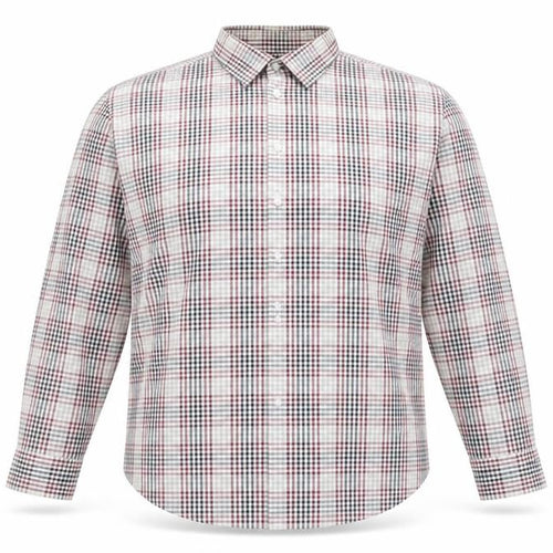 Isobel Kristel New York Men’s Multicoloured Check 2XL Long Sleeve Shirt
