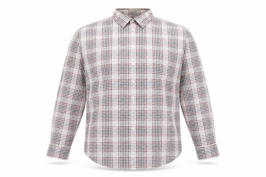 Isobel Kristel New York Men’s Multicoloured Check 2XL Long Sleeve Shirt