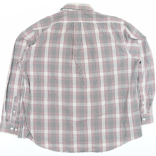 Isobel Kristel New York Men’s Multicoloured Check 2XL Long Sleeve Shirt