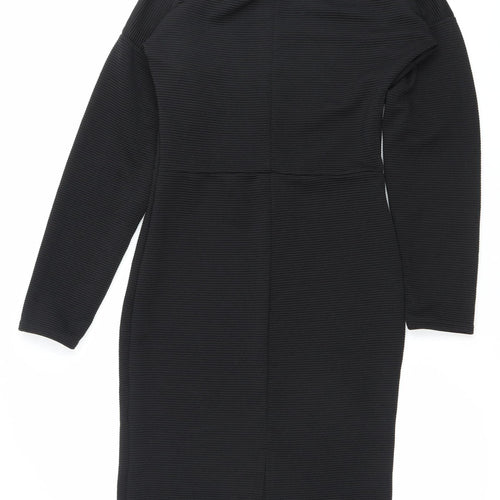 Fashion Fair Ltd Women’s Black Size 10 One Shoulder Bodycon Dress