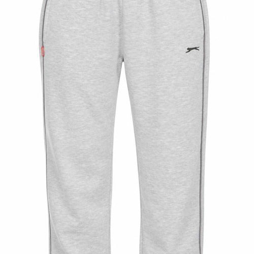 Slazenger Boys Grey Jogger Trousers 13 Years Regular Fit Fleece Sportswear
