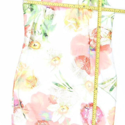 Lisabella Women’s Multicoloured Floral Sheath Dress Size 12