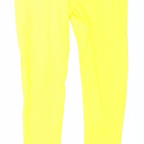ASOS Women’s Yellow Size 12 Slim Fit Activewear Leggings