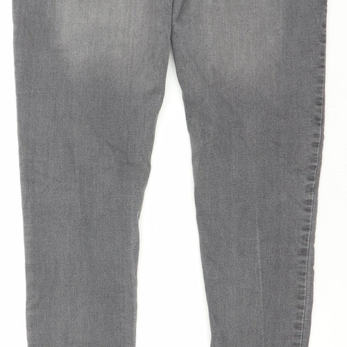 Adidas Neo Women's Grey 10 Skinny Stretch Denim Jeans 29W 32L