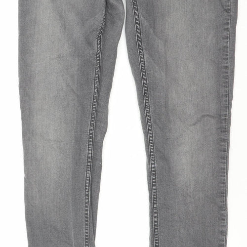 Adidas Neo Women's Grey 10 Skinny Stretch Denim Jeans 29W 32L