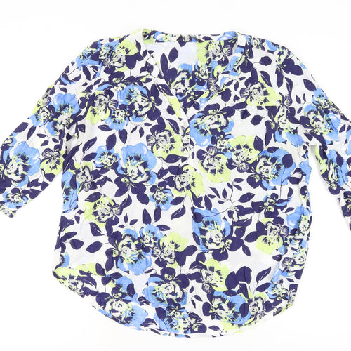 Marks and Spencer Womens Multicoloured Floral Blouse Size 20