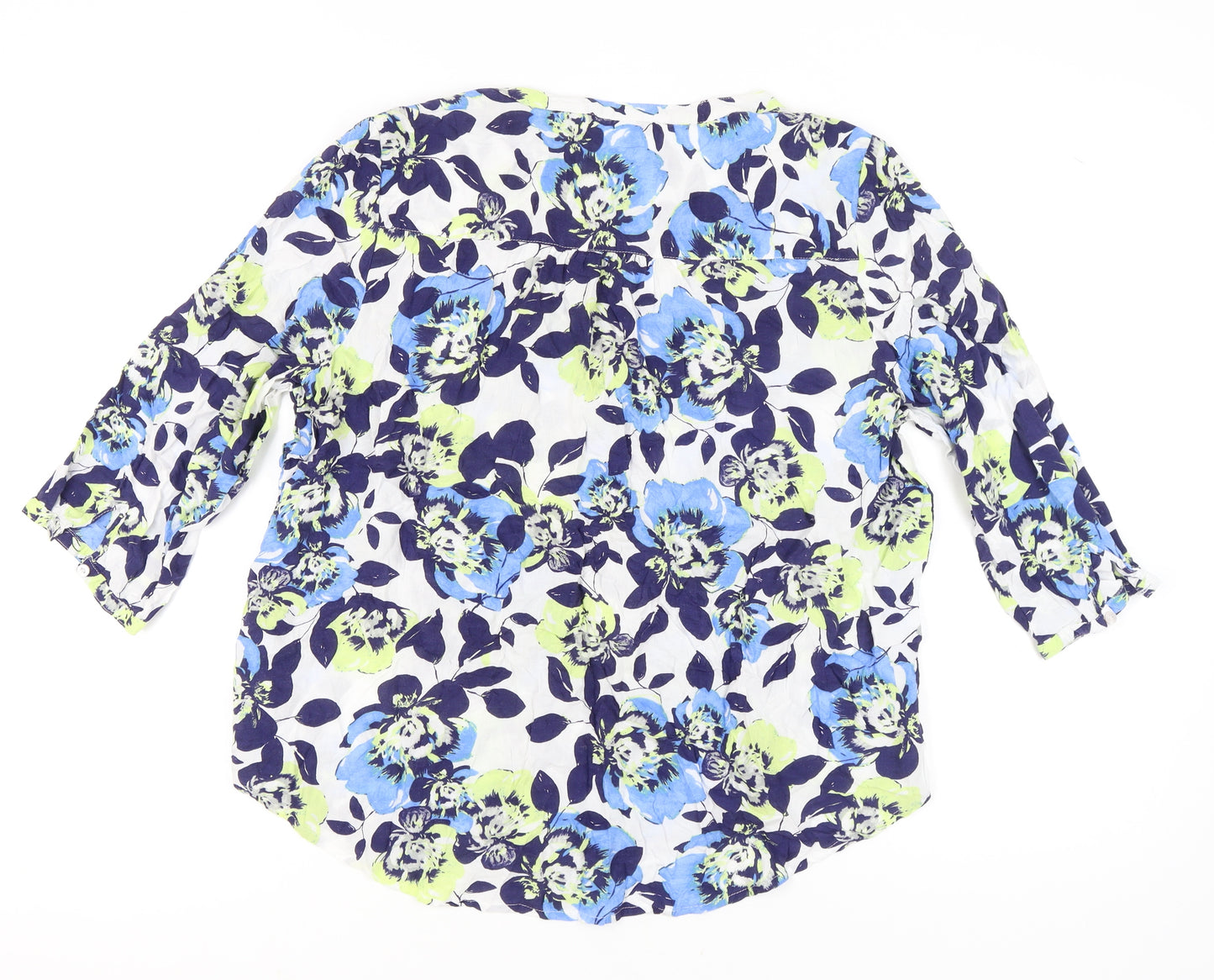 Marks and Spencer Womens Multicoloured Floral Blouse Size 20