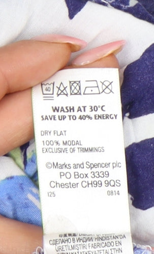 Marks and Spencer Womens Multicoloured Floral Blouse Size 20