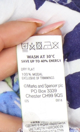 Marks and Spencer Womens Multicoloured Floral Blouse Size 20