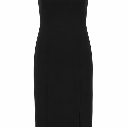 Gerry Weber Women’s Black Midi Sheath Dress Size 14 Sleeveless Sweetheart
