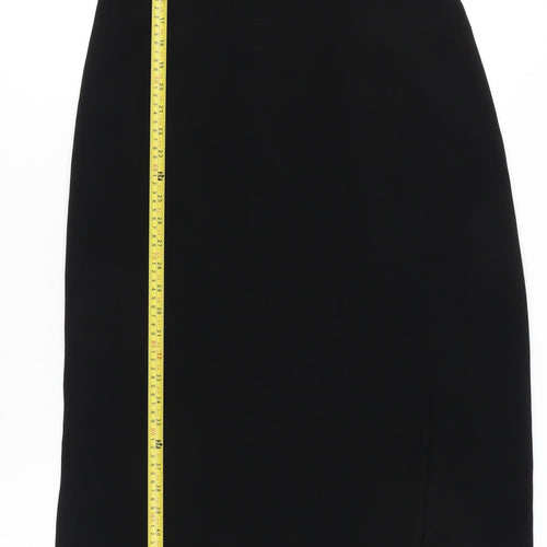 Gerry Weber Women’s Black Midi Sheath Dress Size 14 Sleeveless Sweetheart