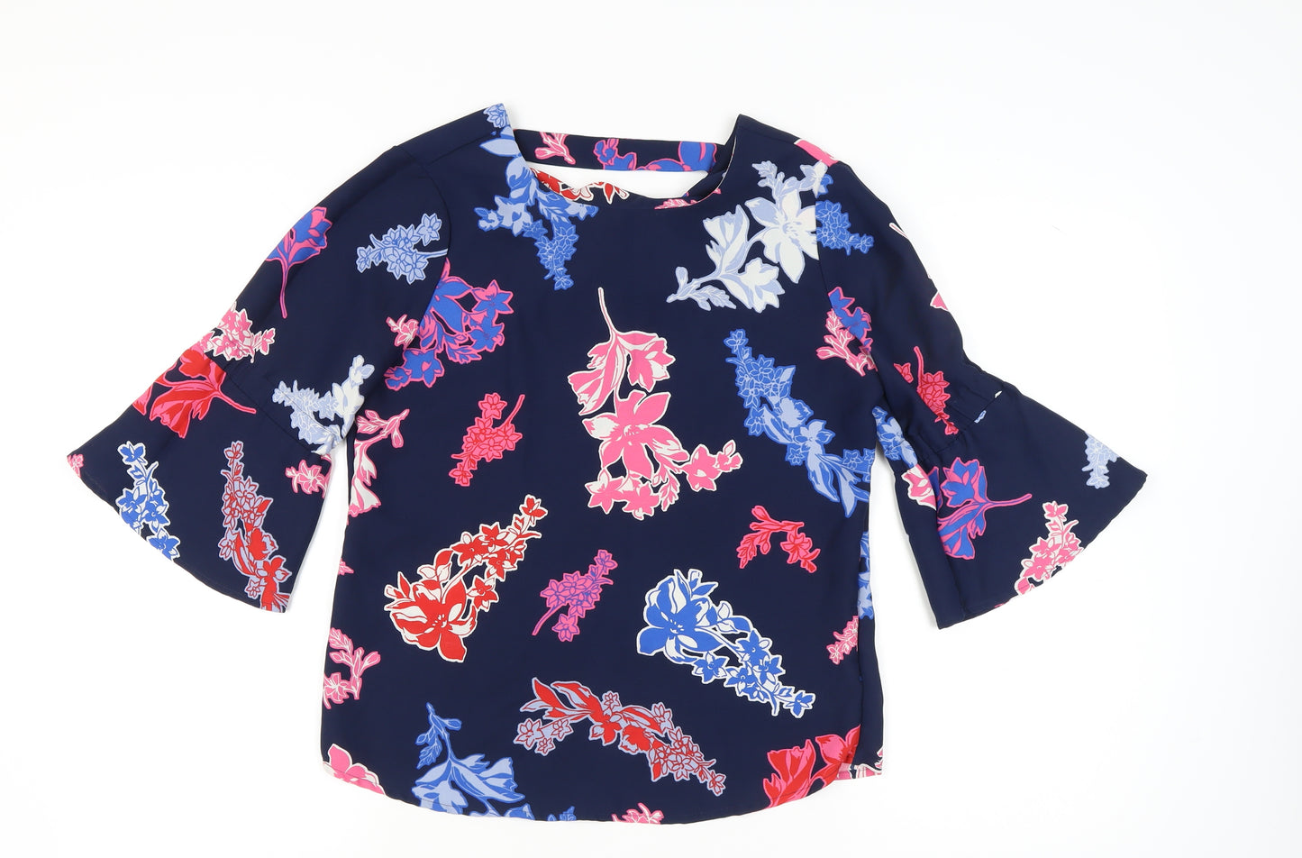 Marks and Spencer Womens Multicoloured Floral Blouse Size 10