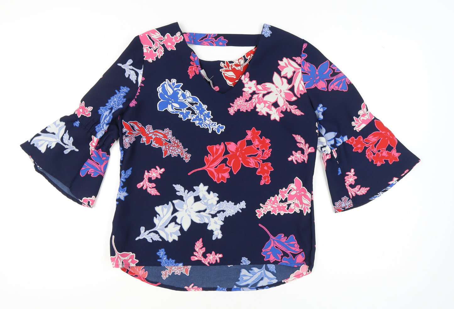 Marks and Spencer Womens Multicoloured Floral Blouse Size 10
