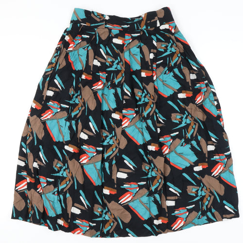 Westgate Exclusive Women’s Multicoloured Pleated Midi Skirt Size 14