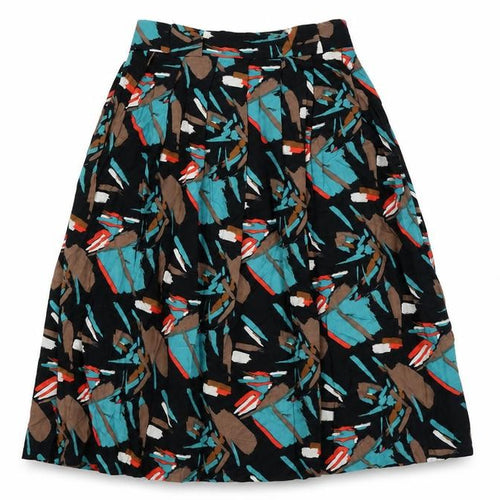 Westgate Exclusive Women’s Multicoloured Pleated Midi Skirt Size 14