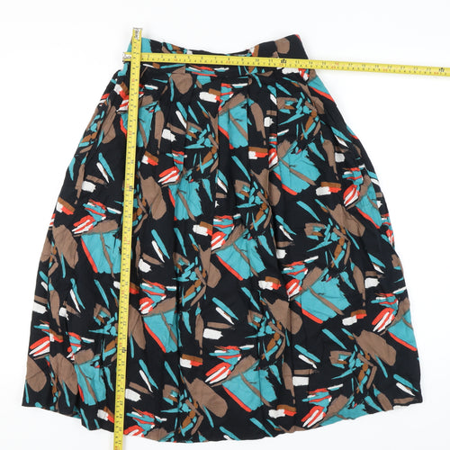 Westgate Exclusive Women’s Multicoloured Pleated Midi Skirt Size 14