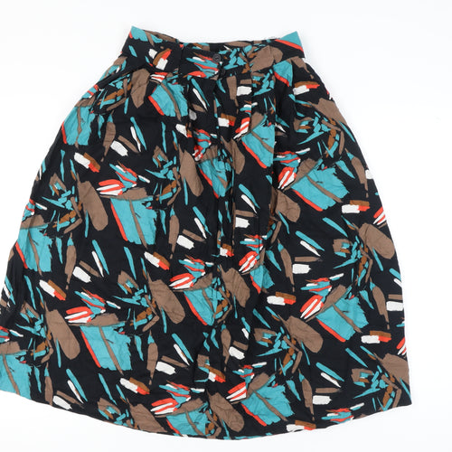 Westgate Exclusive Women’s Multicoloured Pleated Midi Skirt Size 14