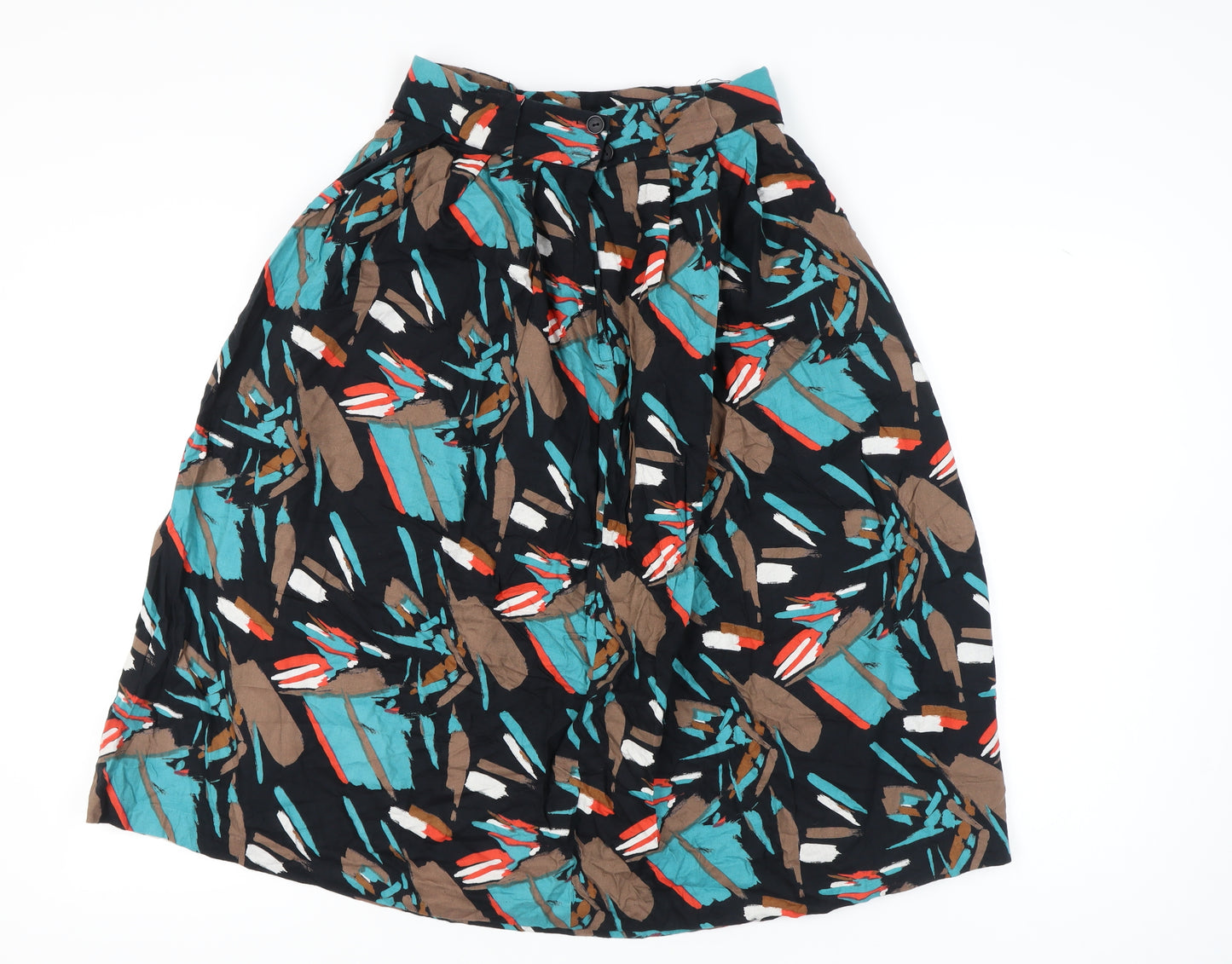 Westgate Exclusive Women’s Multicoloured Pleated Midi Skirt Size 14