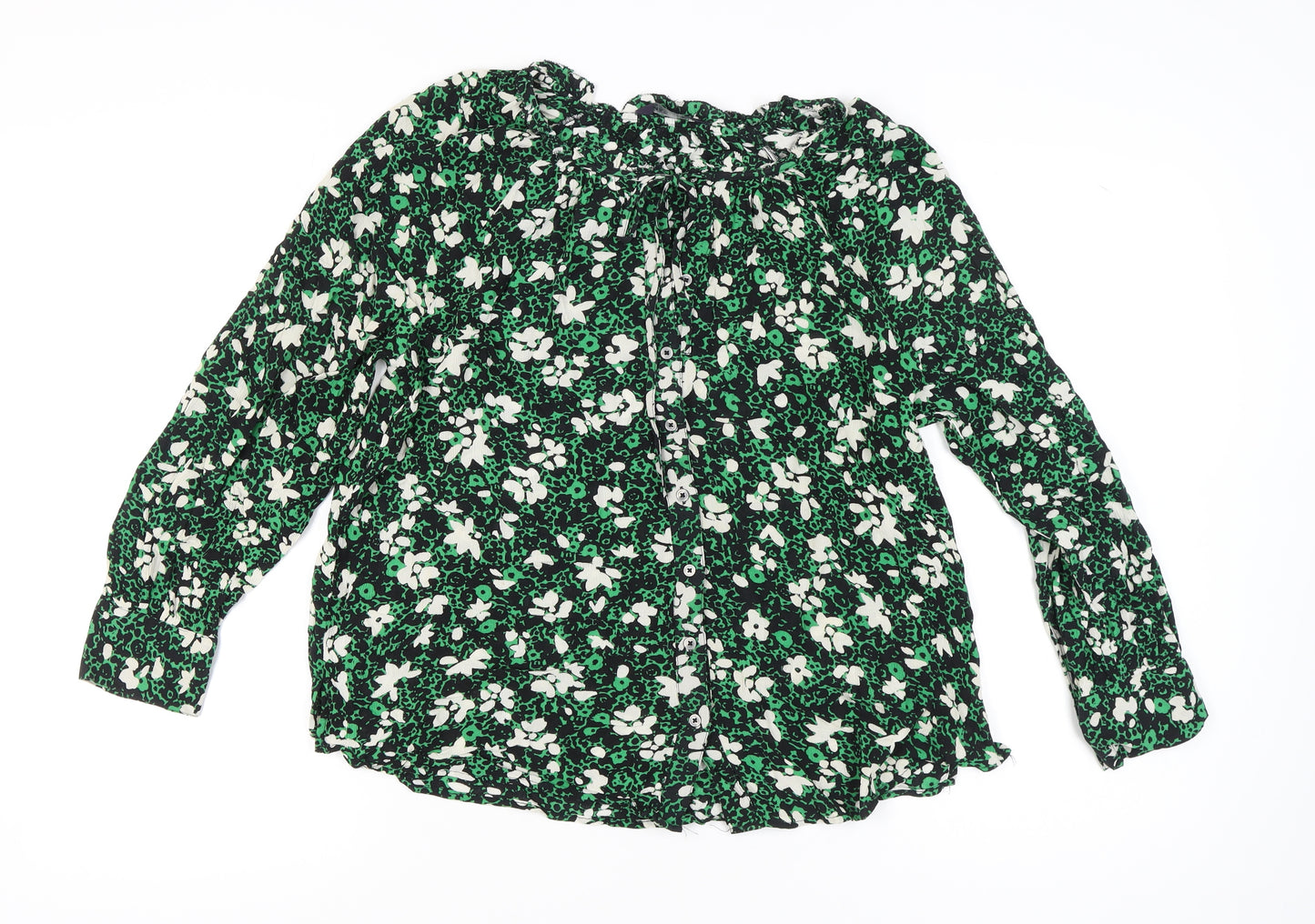 Marks and Spencer Women’s Multicoloured Floral Blouse Size 16