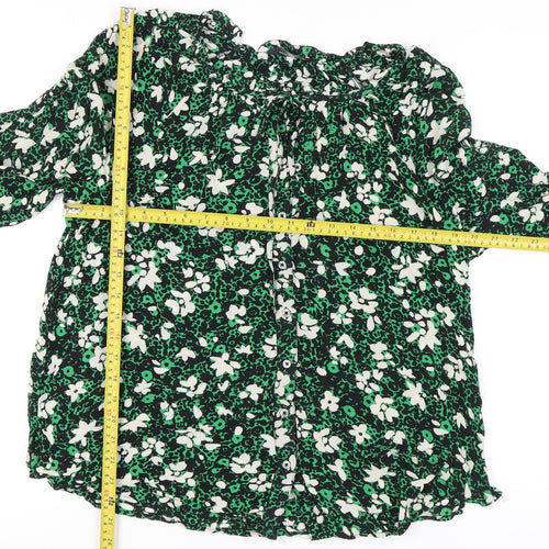 Marks and Spencer Women’s Multicoloured Floral Blouse Size 16