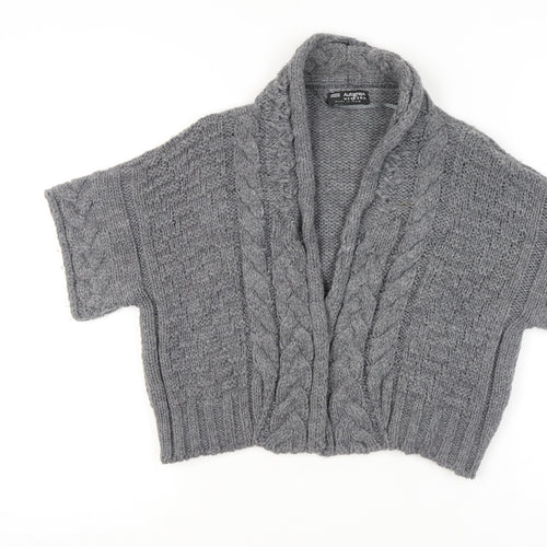Marks & Spencer Women’s Grey Cable-Knit Cardigan UK 12-14