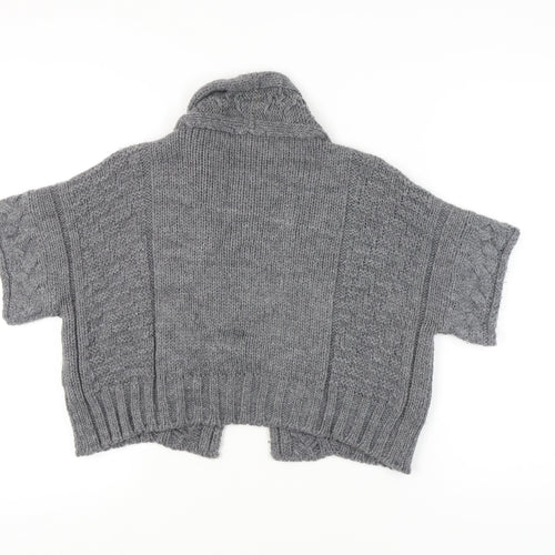 Marks & Spencer Women’s Grey Cable-Knit Cardigan UK 12-14