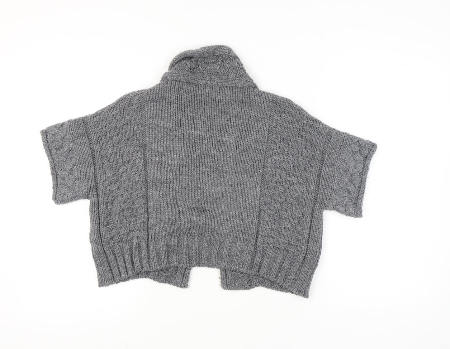 Marks & Spencer Women’s Grey Cable-Knit Cardigan UK 12-14