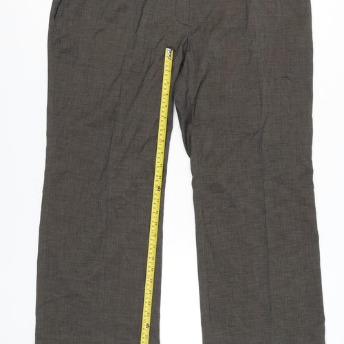 Marks and Spencer Women’s Brown Size 20 Short Straight Leg Trousers