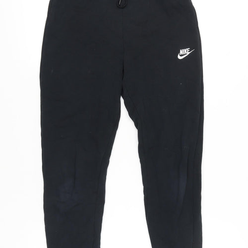 Nike Women’s Black Joggers Small Regular Fit Elastic Waist Pockets