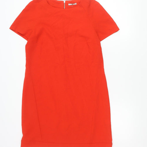 Tu Women’s Red Size 12 Shift Knee Length Workwear Dress