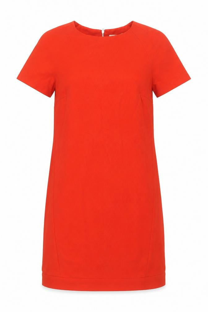 Tu Women’s Red Size 12 Shift Knee Length Workwear Dress